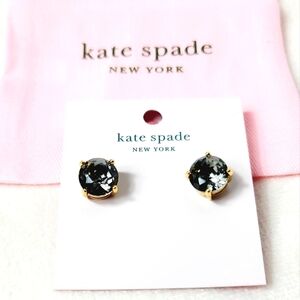Kate Spade Rise and Shine Black Diamond Studs